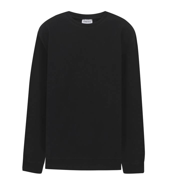 Black V-Stitch Sweater