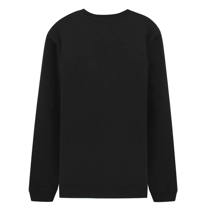 Black V-Stitch Sweater