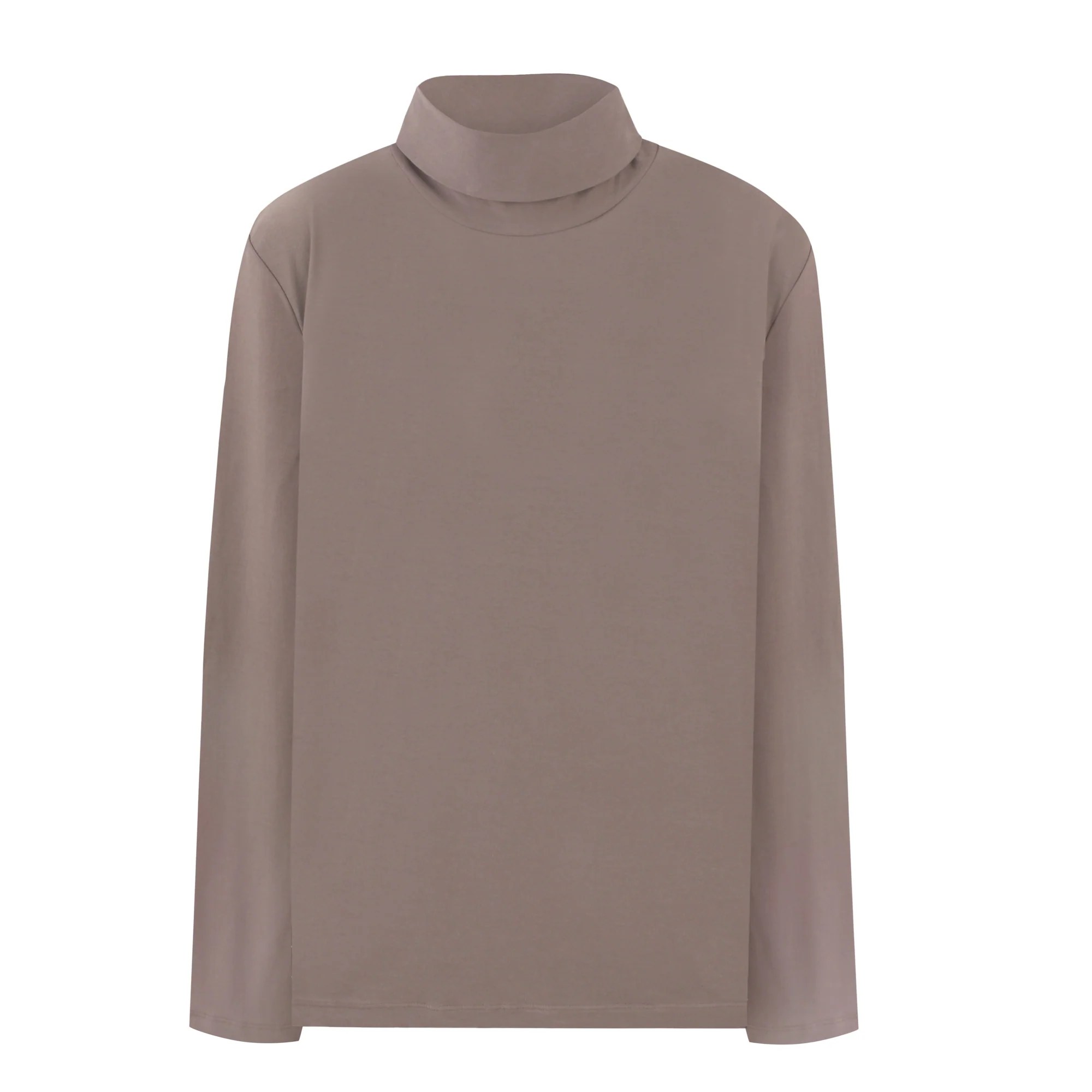Clay Roll Neck Jersey Tee