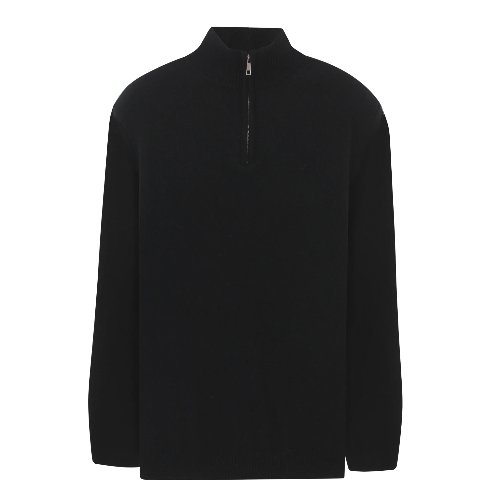 Black Wool Jumper