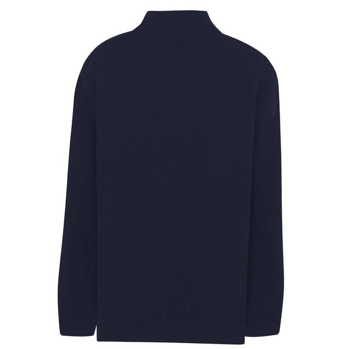 Dark Navy Wool Jumper