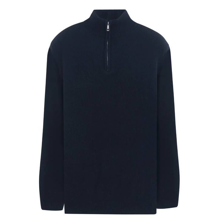 Dark Navy Wool Jumper