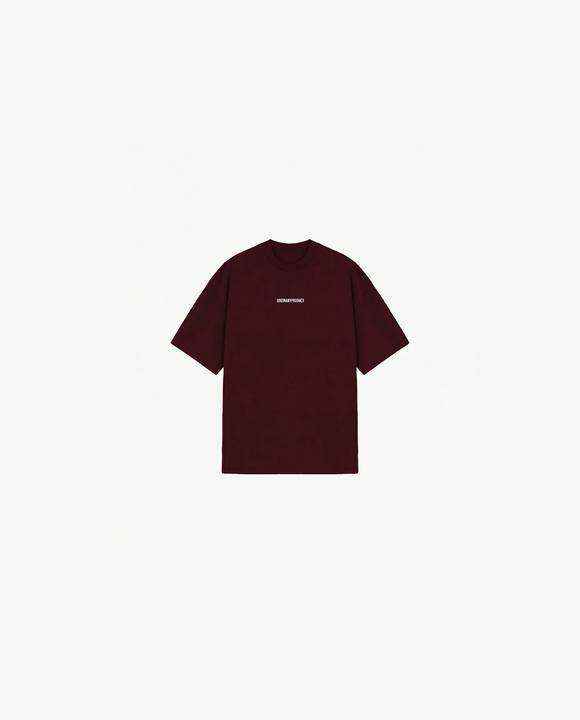 BURGUNDY KIDS T-SHIRT FISHING CLUB