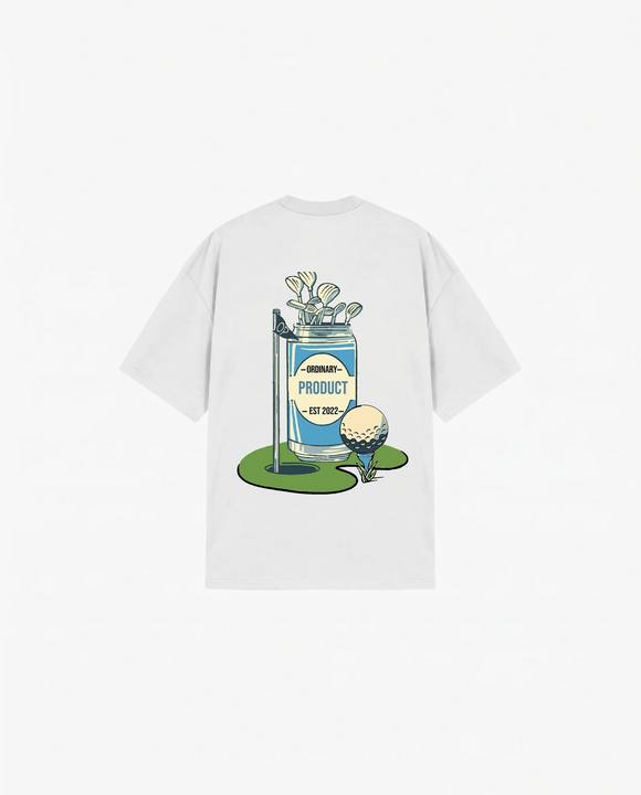 WHITE T-SHIRT GOLF CLUB