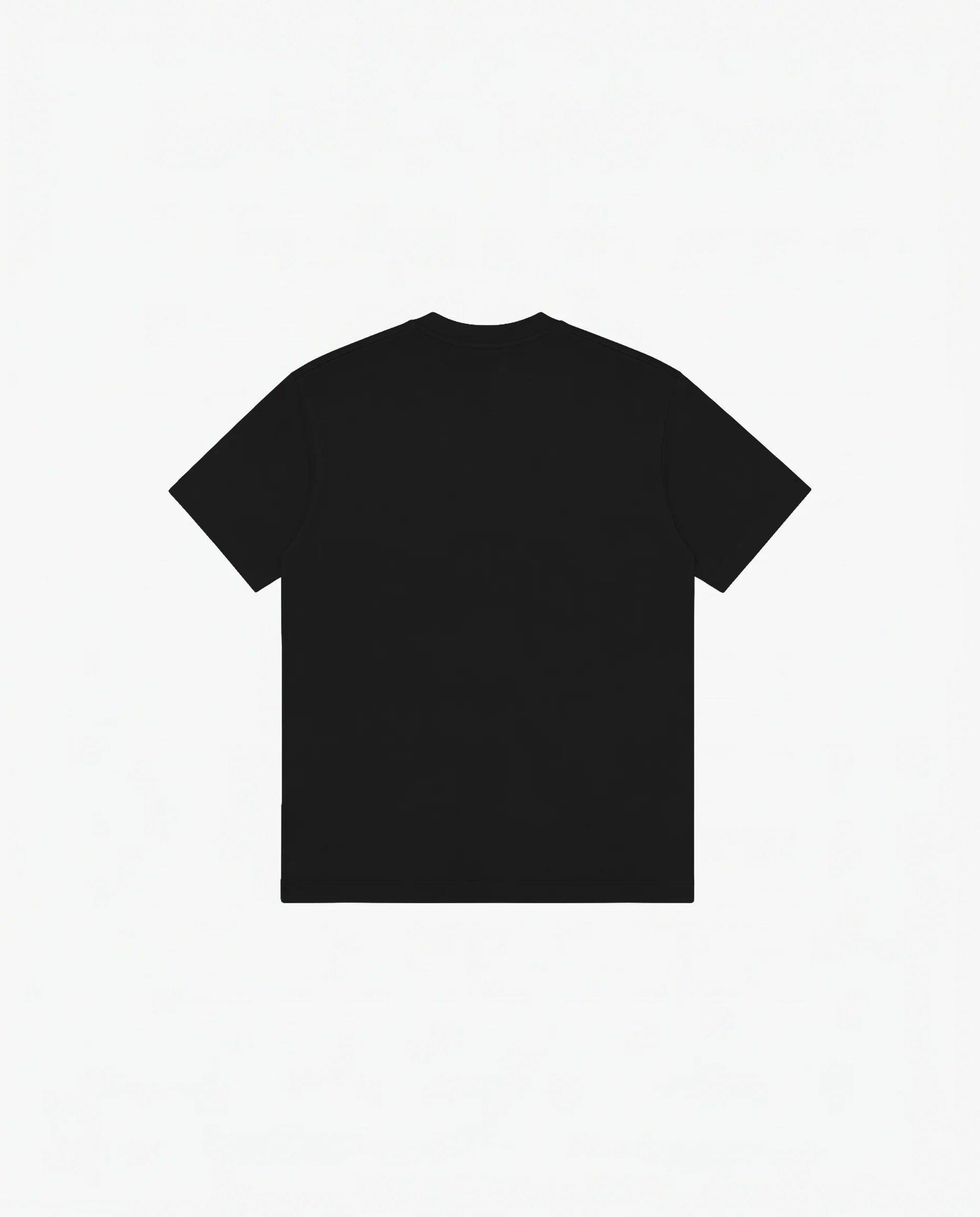 BLACK REGULAR FIT T-SHIRT