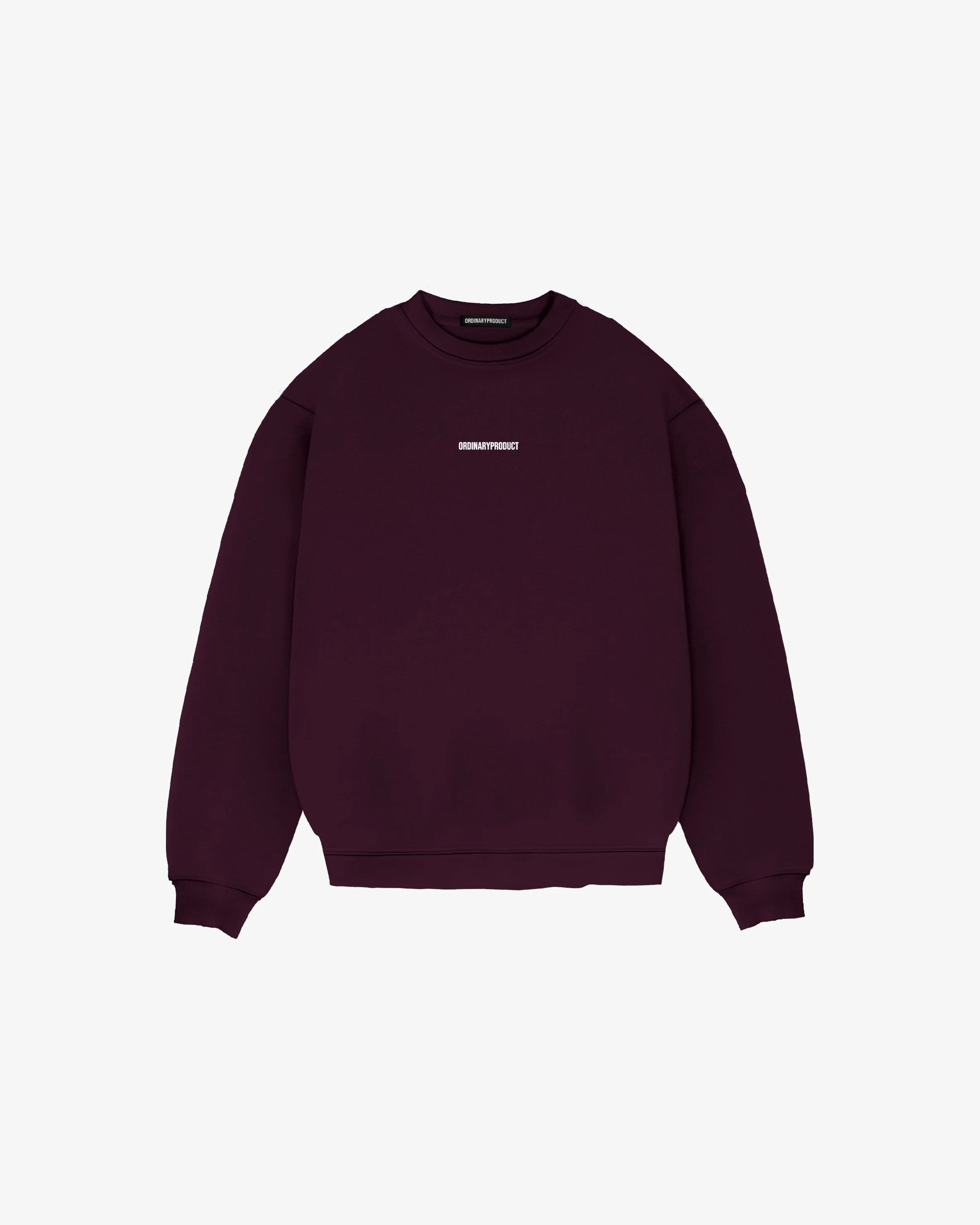 BURGUNDY CREWNECK NSO