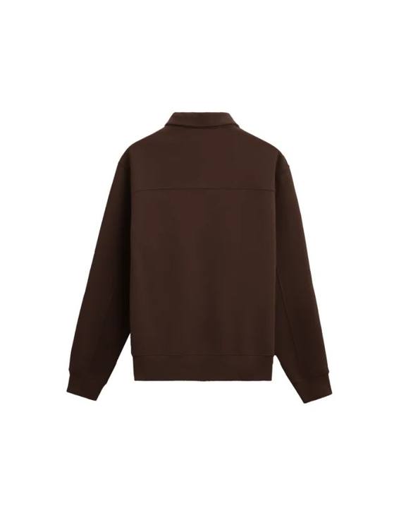 WALNUT QUARTER ZIPPER