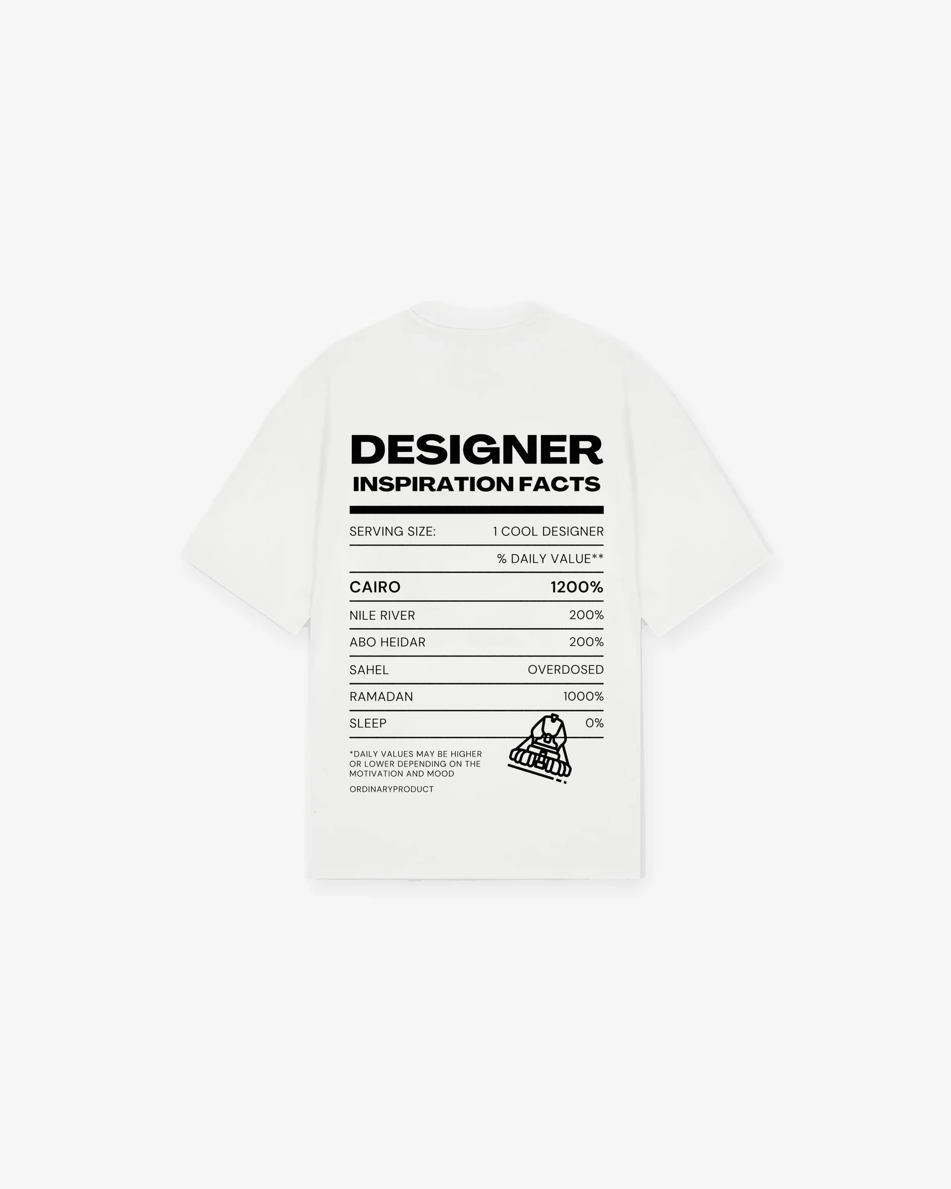 WHITE T-SHIRT DESIGNER INSPO