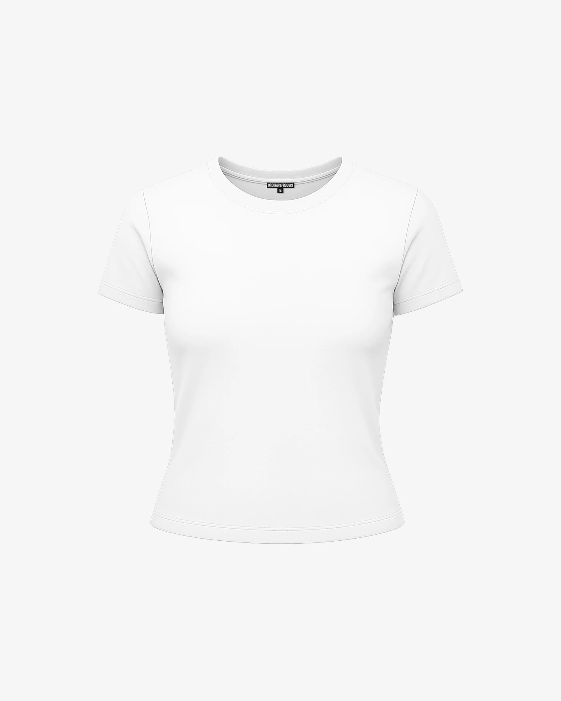 WHITE BABY TEE