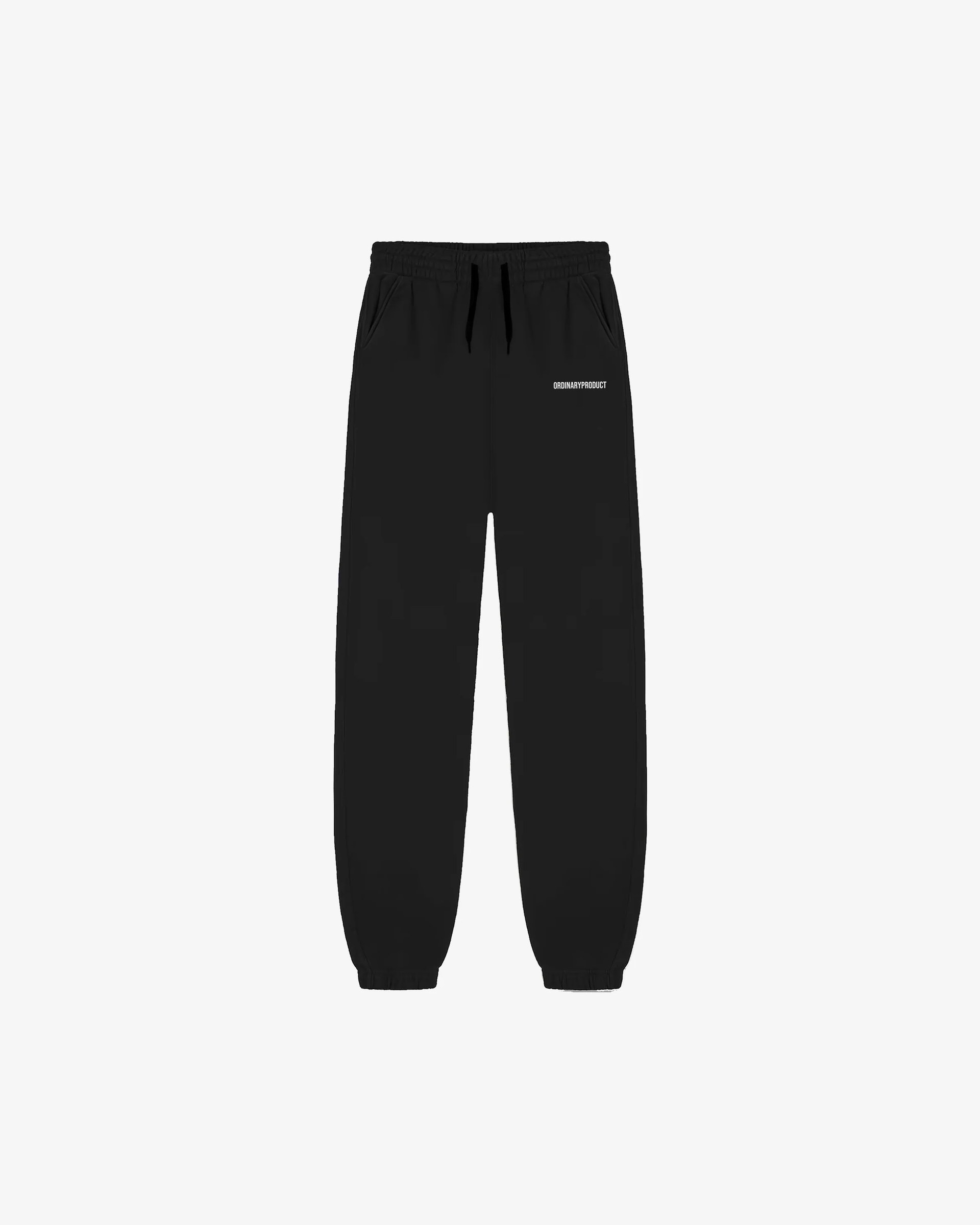 BLACK SWEATS CUFFED