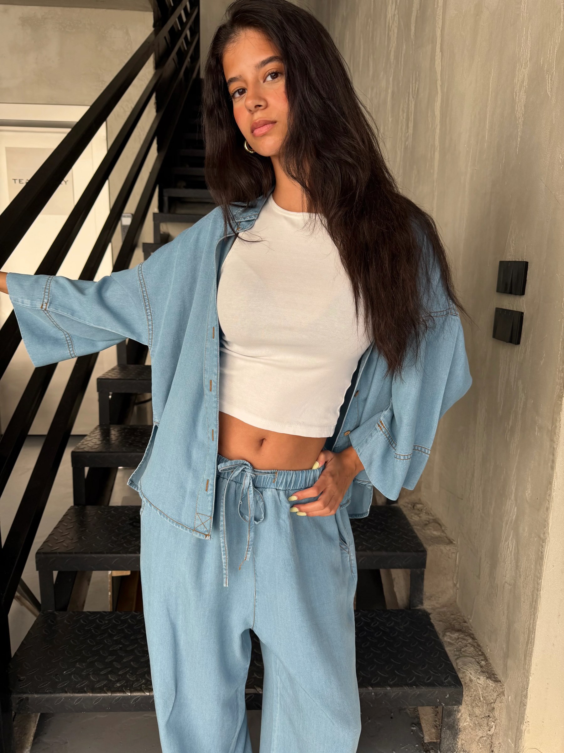 Denim Days Set - Light Blue