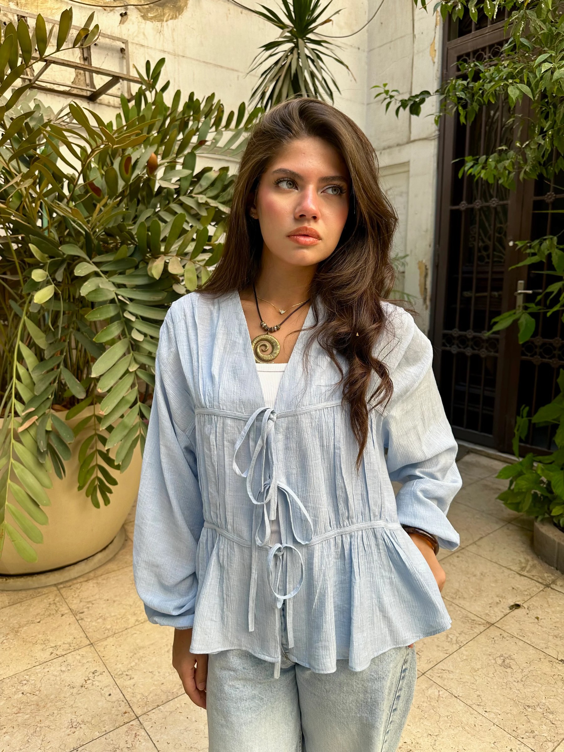 Soft Era Top - Baby Blue