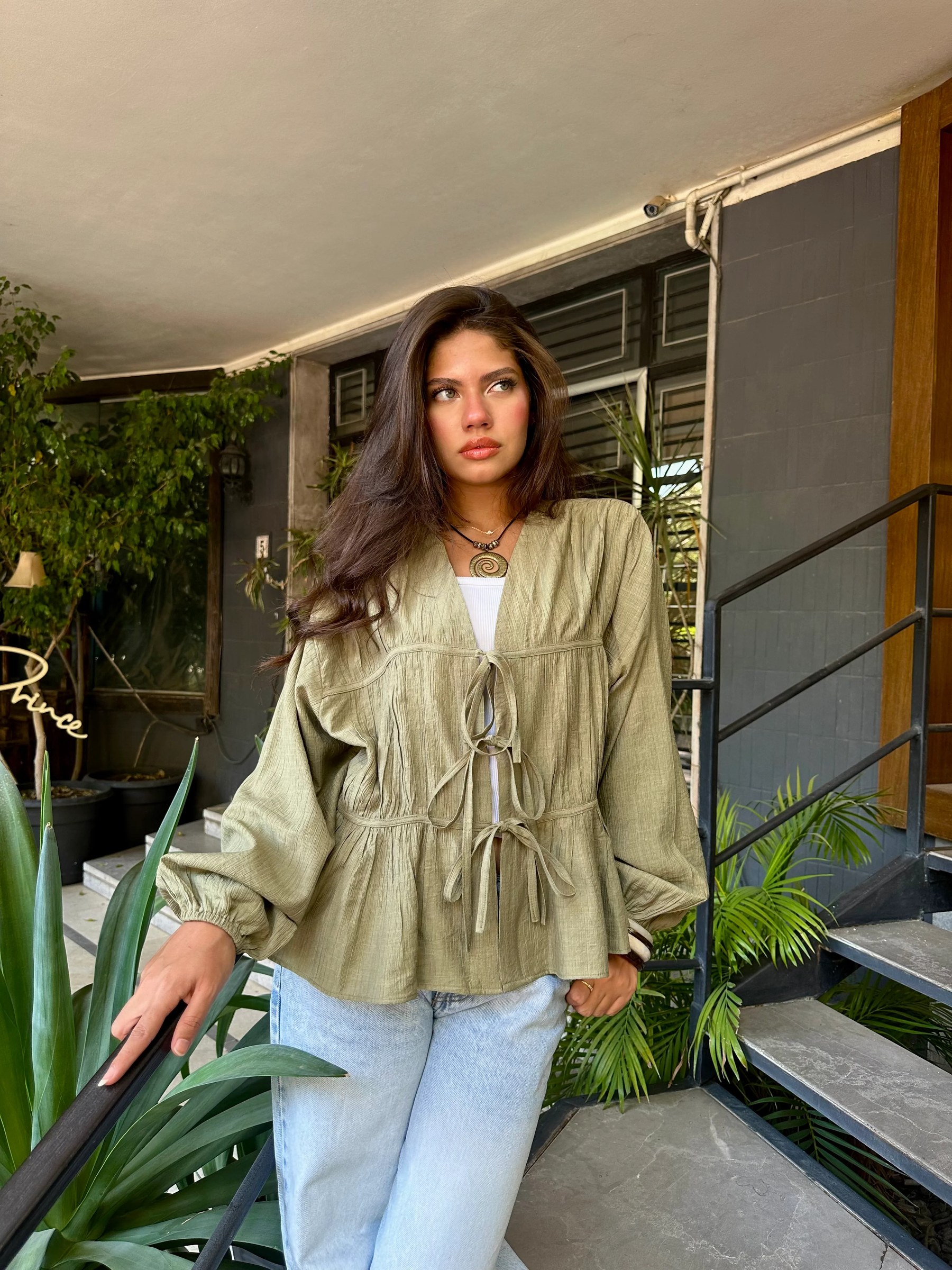 Soft Era Top - Olive