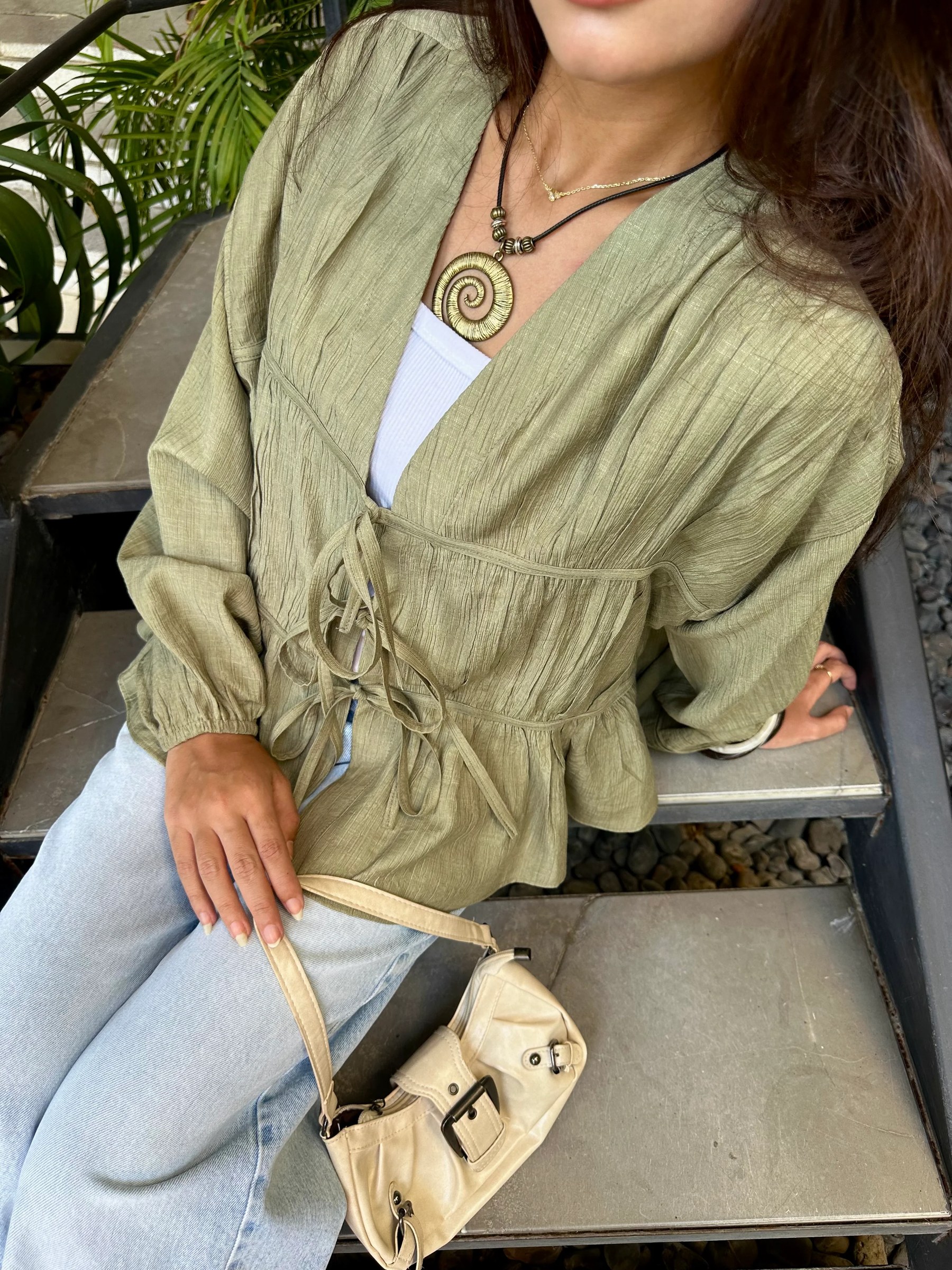 Soft Era Top - Olive