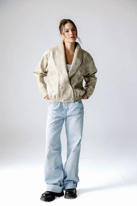The Frankie Jacket - Beige
