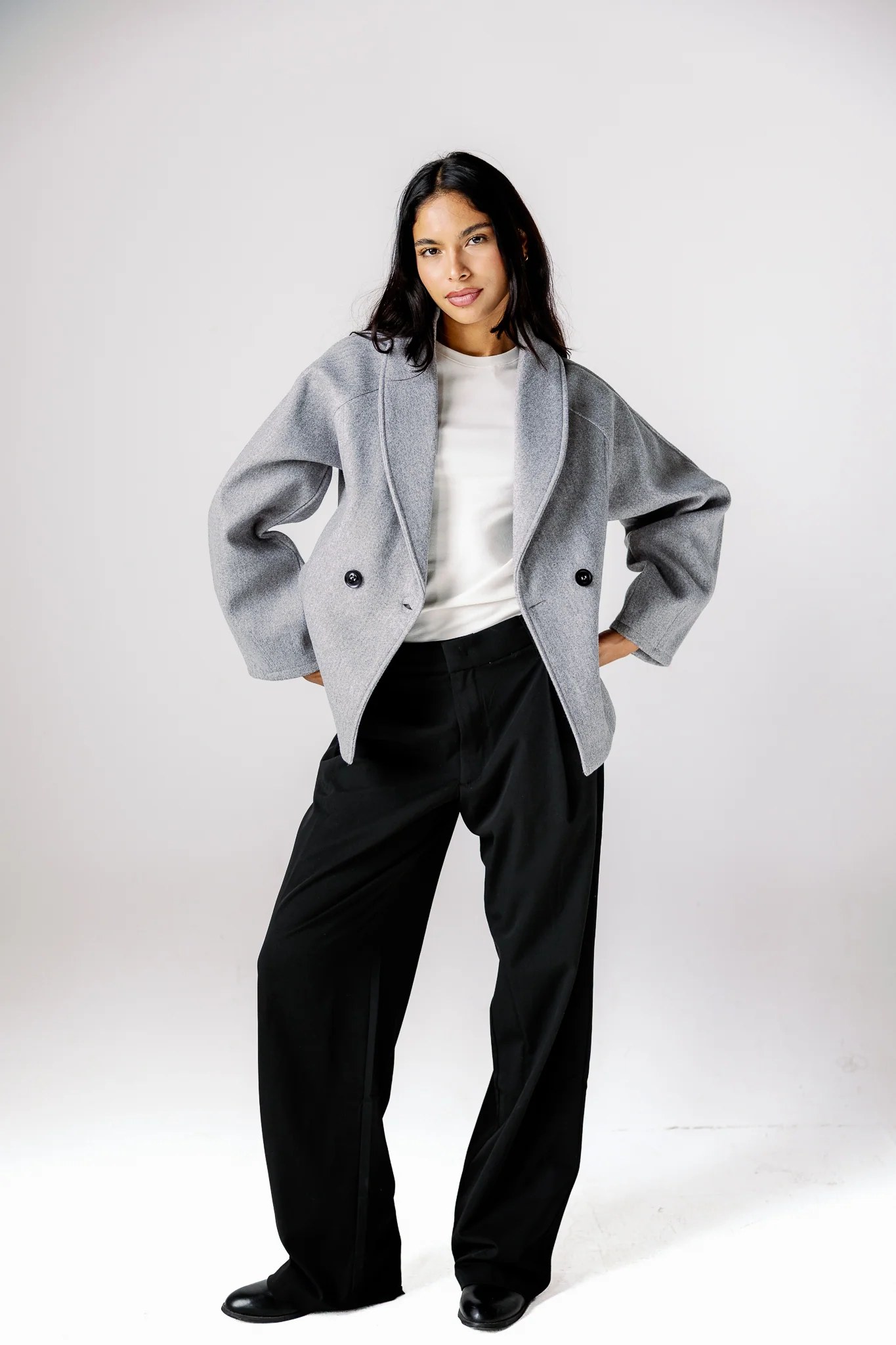 Muse Edit Jacket - Light Grey
