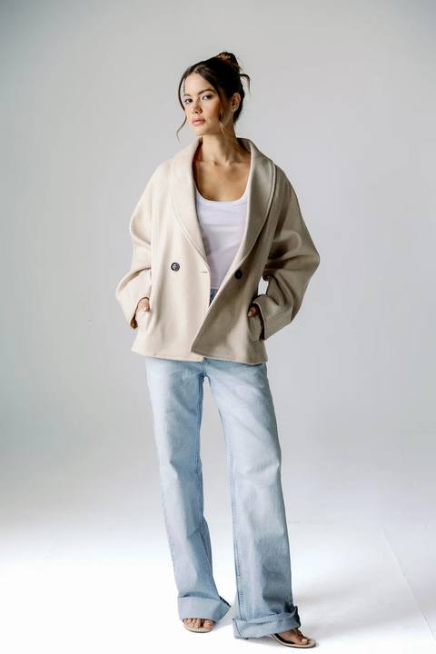 Muse Edit Jacket - Beige