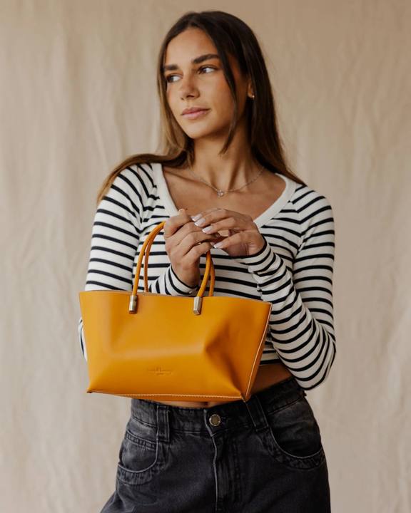 The Luce Genuine Bag In Tan