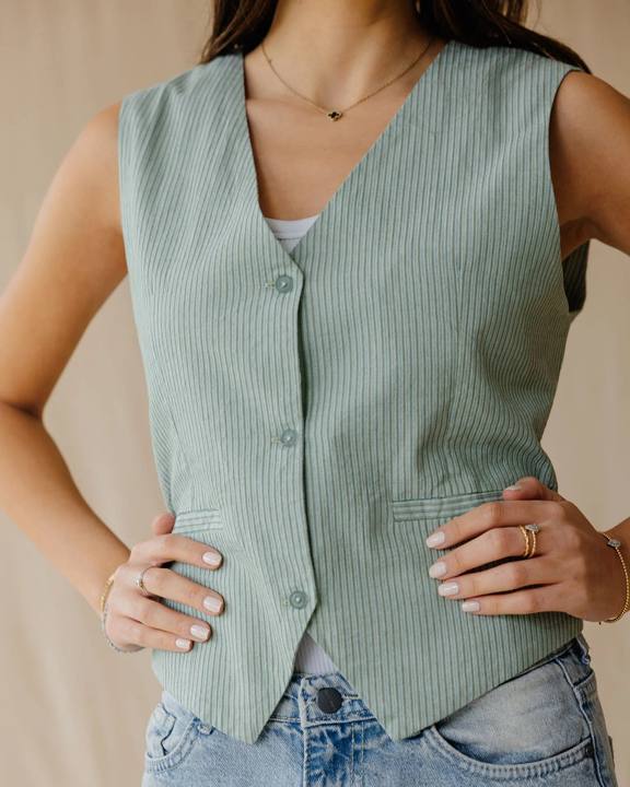 Sage Afternoon Vest