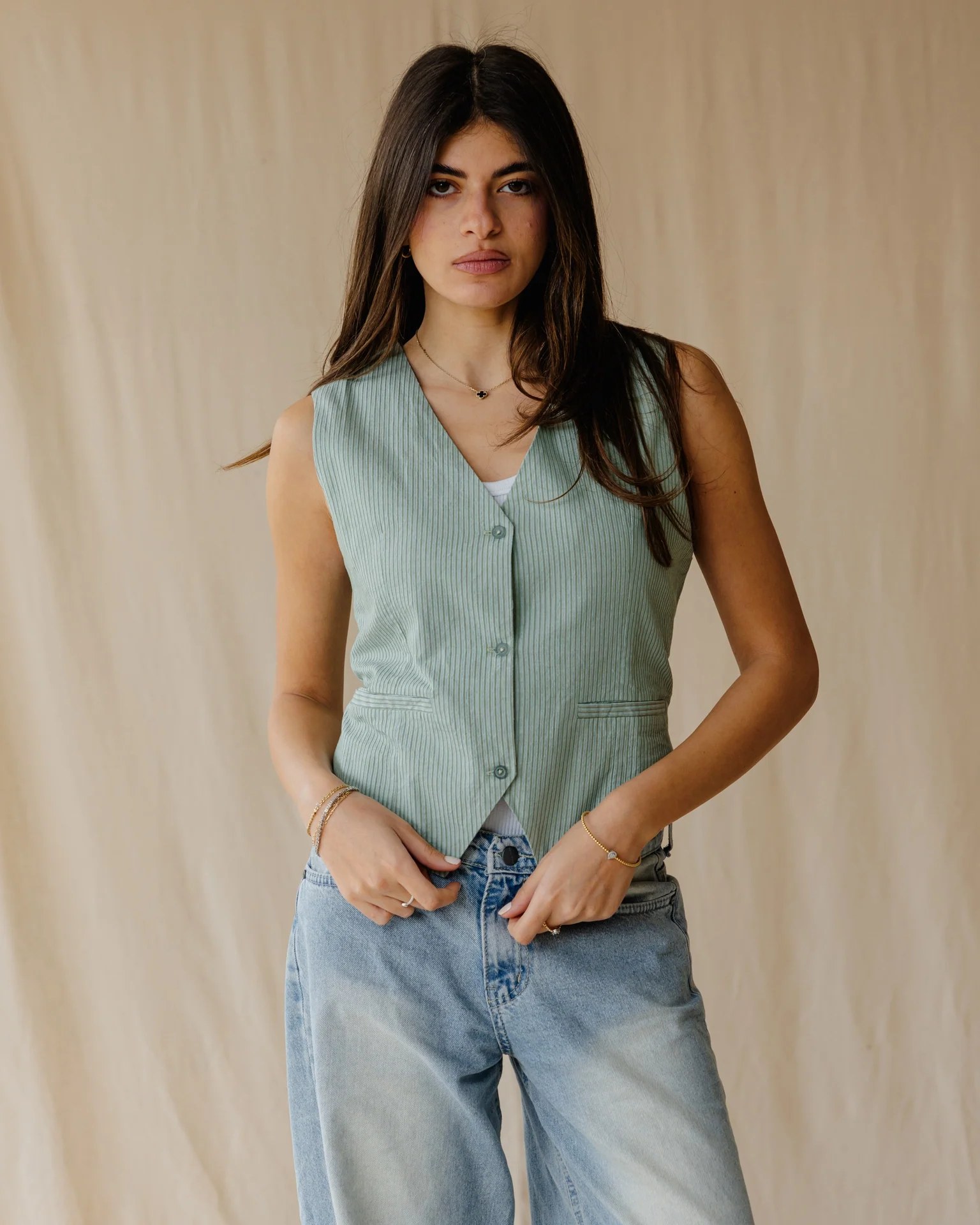 Sage Afternoon Vest