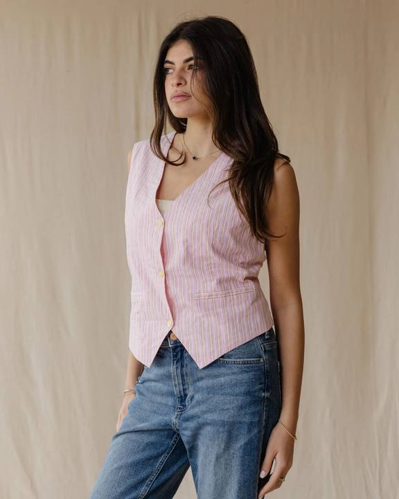 Pink Afternoon Vest