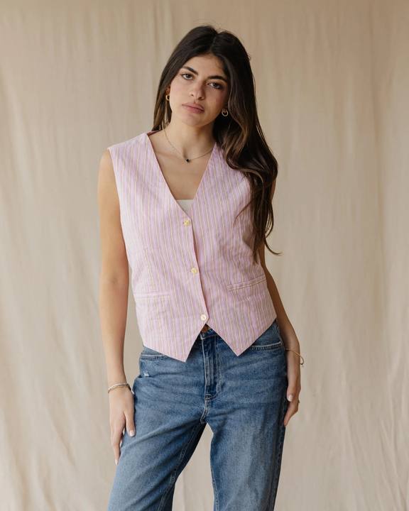 Pink Afternoon Vest