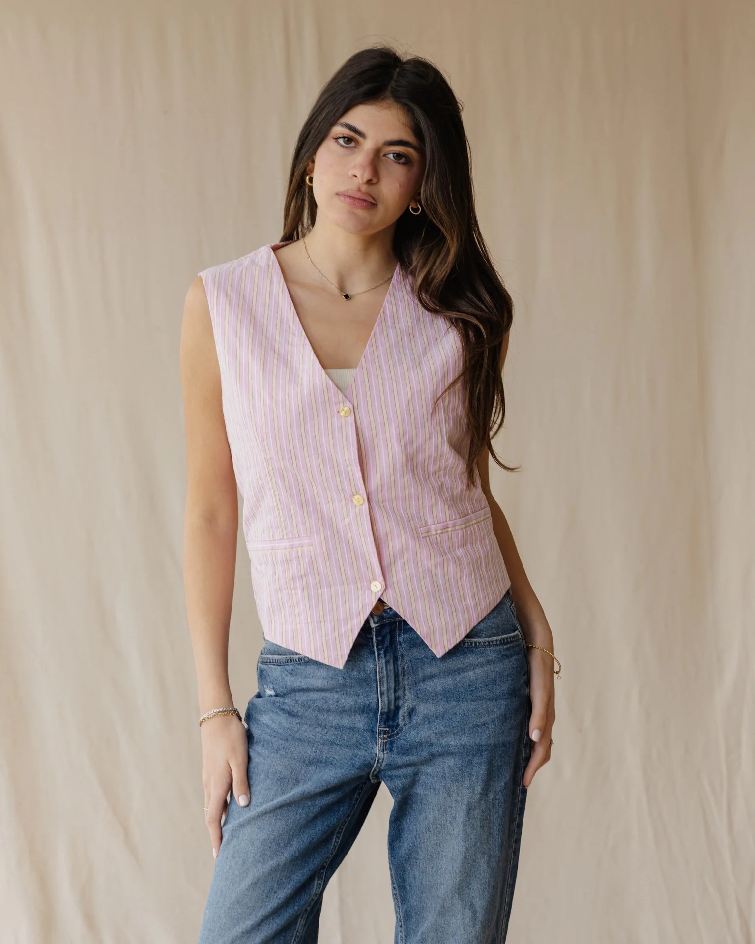 Pink Afternoon Vest