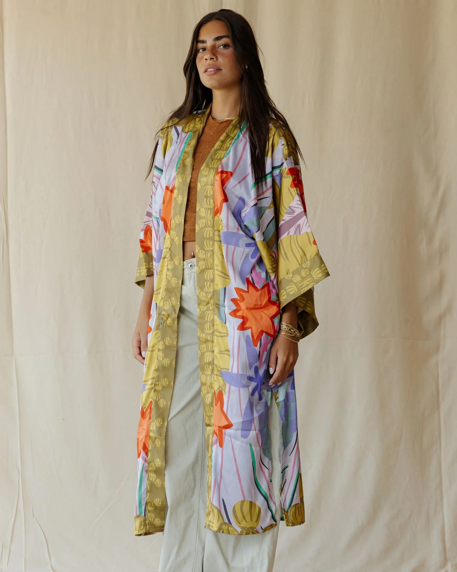 Moonlit Glow Kimono
