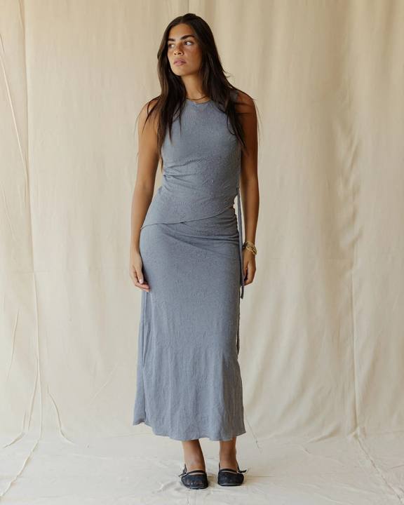 Terra Lace Grey Skirt