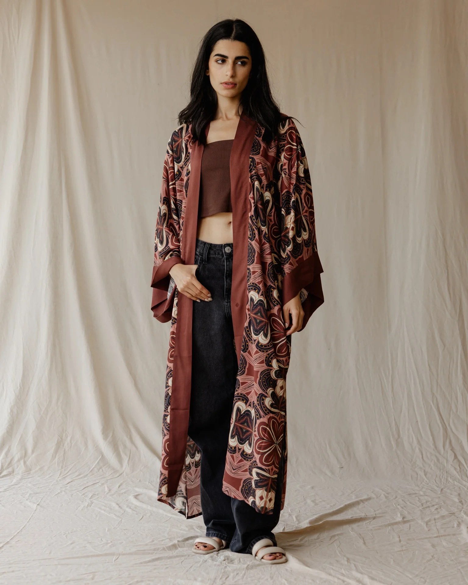 Blush Bloom Kimono
