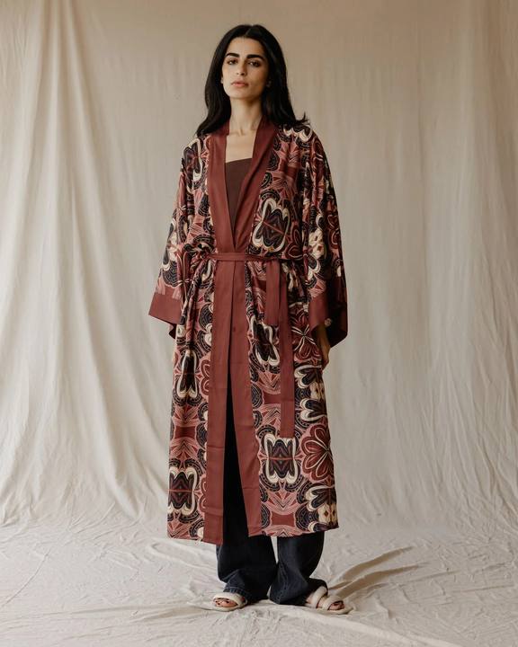 Blush Bloom Kimono