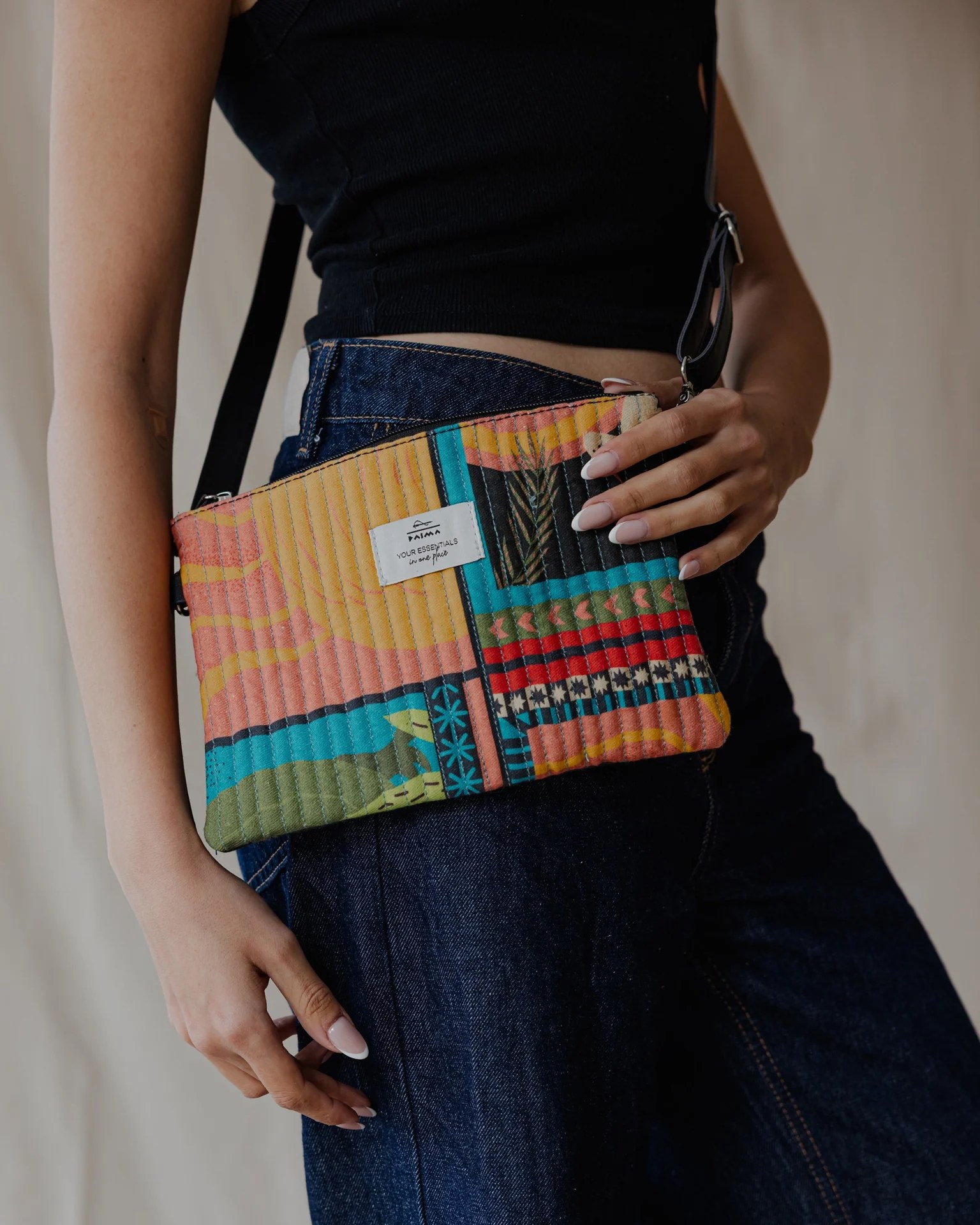 Cairo Breeze Quilted Pouch Spectrum