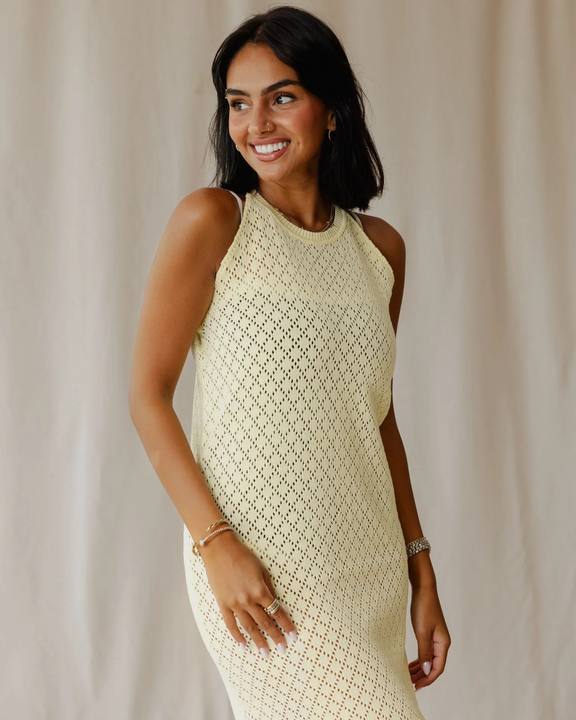 The Cloudnet Dress In Butter