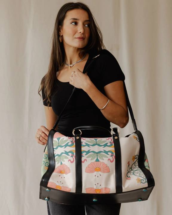 Petal Muse Duffle Bag