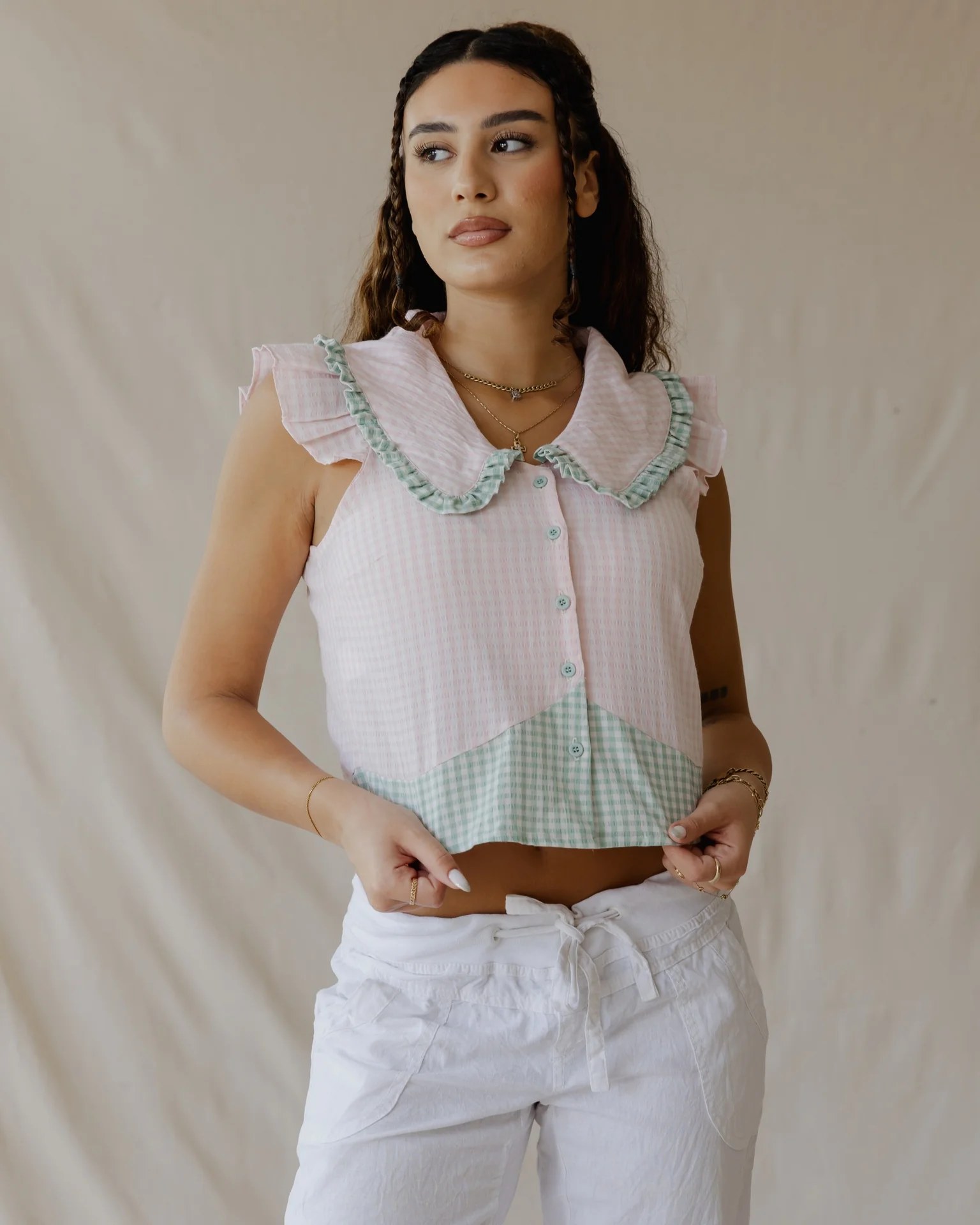 Pastel Picnic Pink Shirt