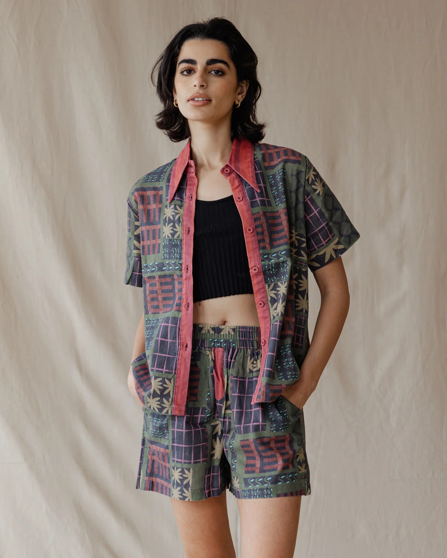 Urban Jungle Linen Set