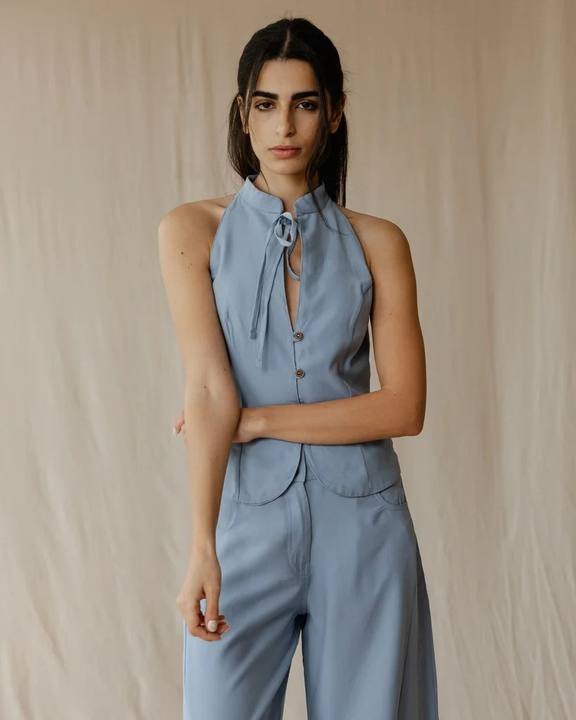 Lyra Baby Blue Vest