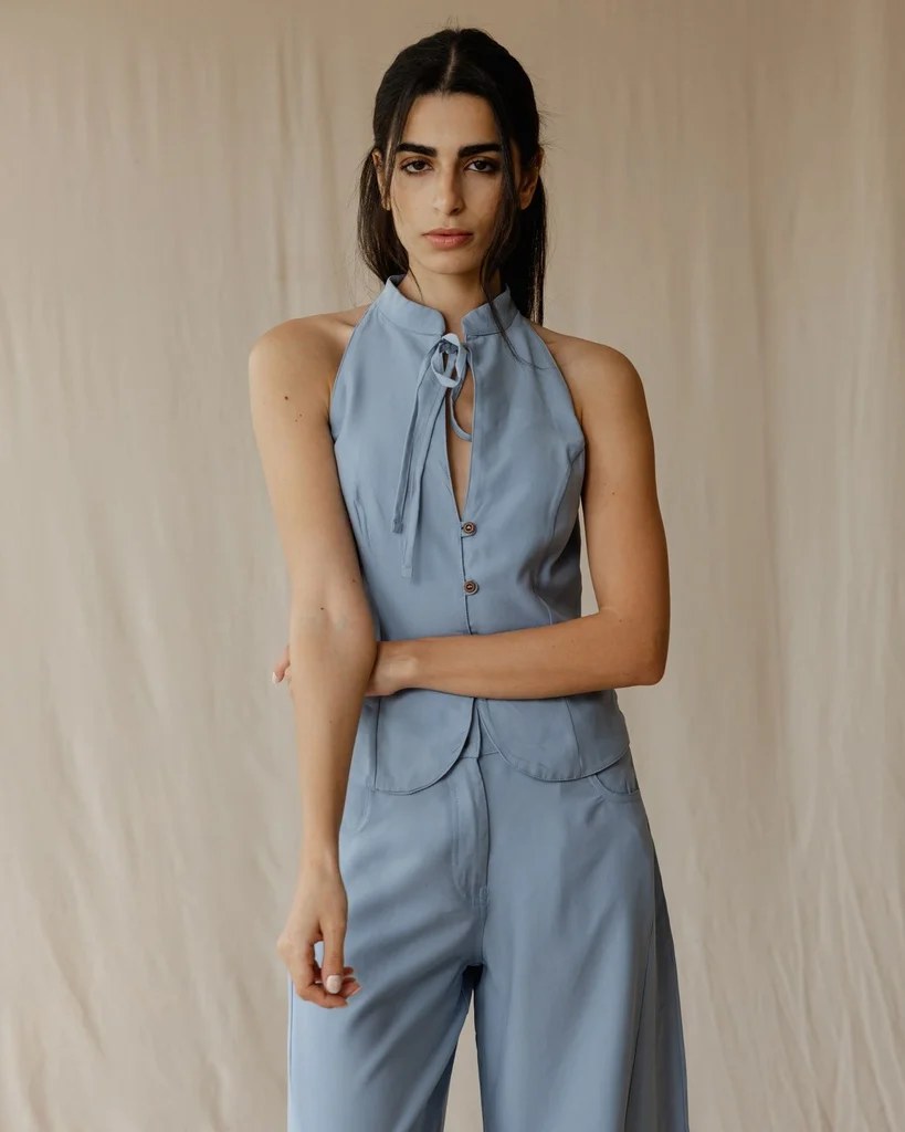 Lyra Baby Blue Vest