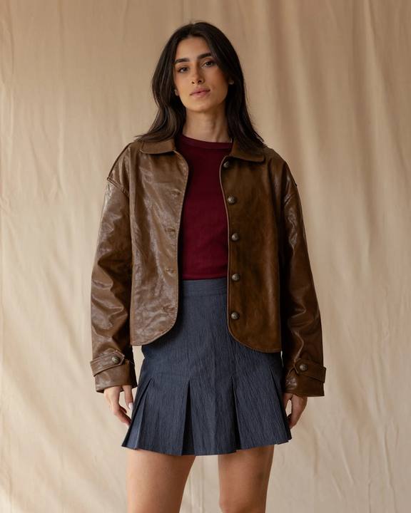 Havane Leather Jacket