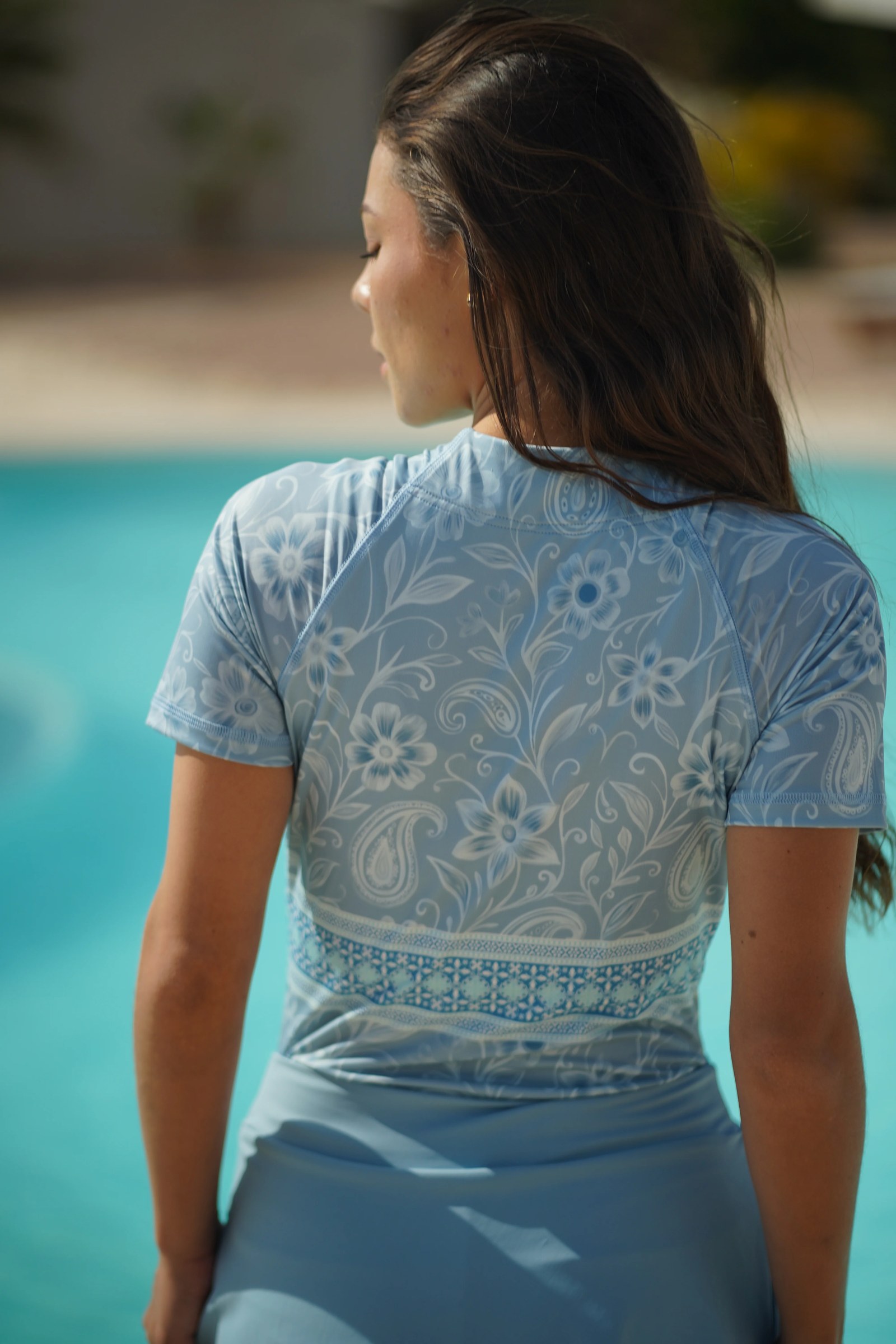 Shoreline Half Sleeve Bodysuit Rashguard