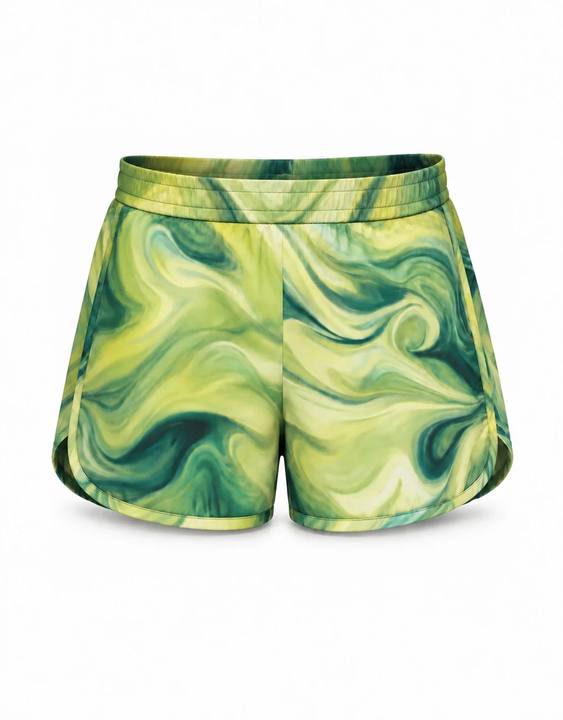 Green Marble Board Short
