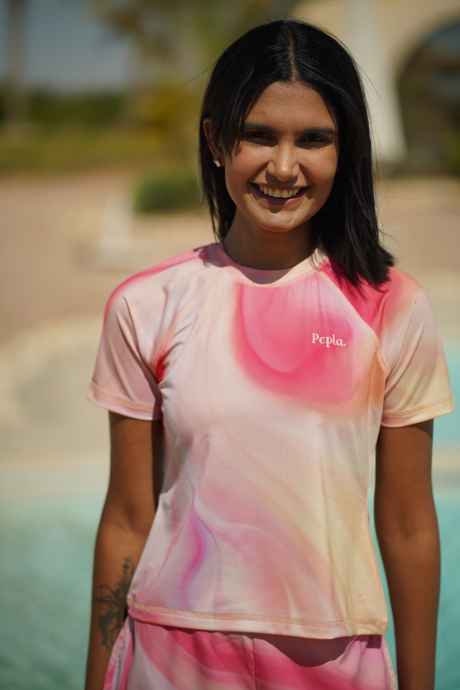 Chase Bikini Sun Protection Half  Sleeve Rashguard
