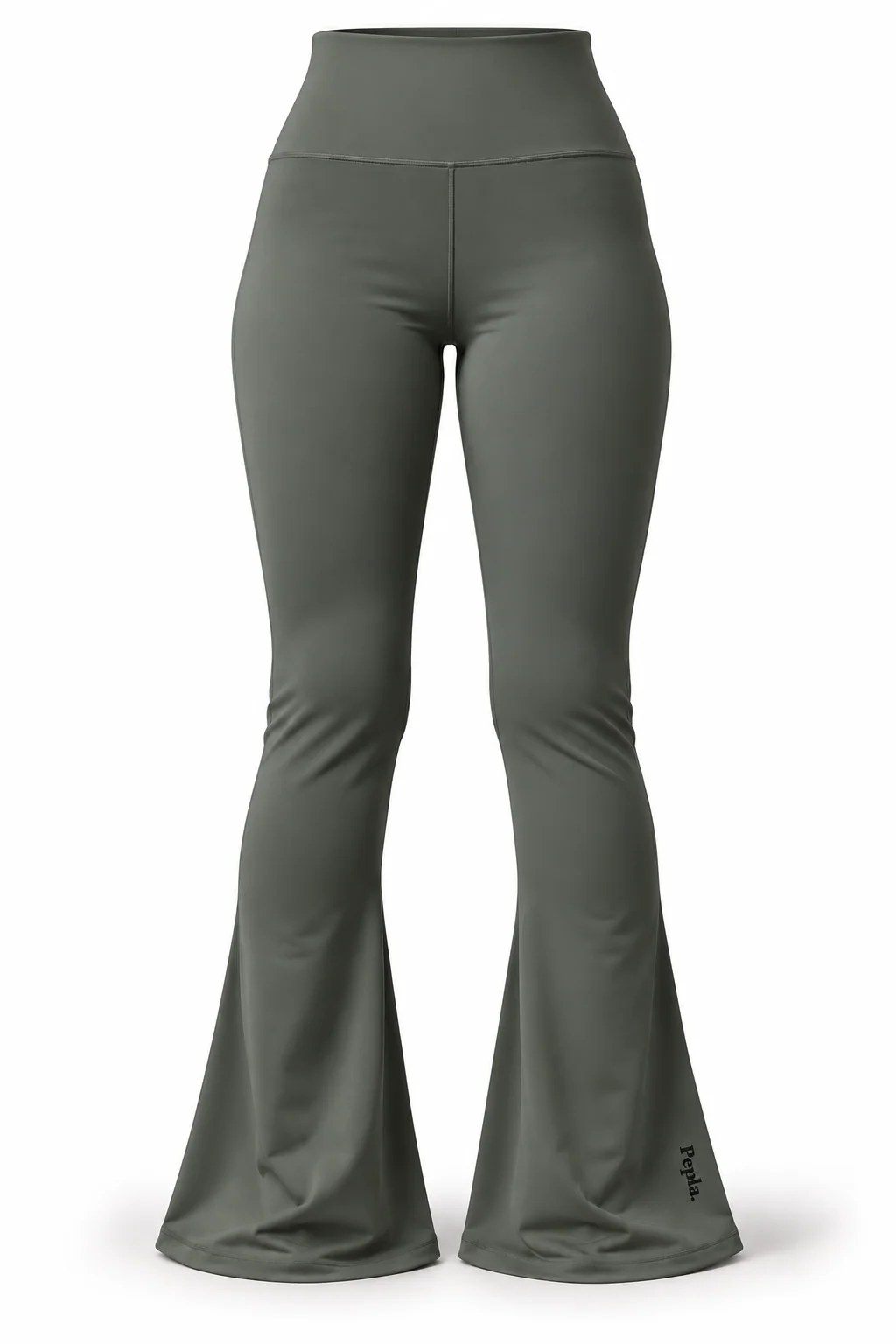 Olive Flared Pants