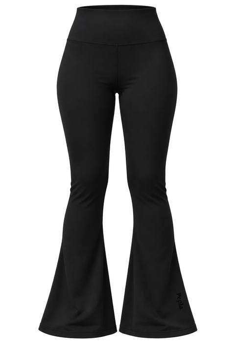 Black Flared Pants