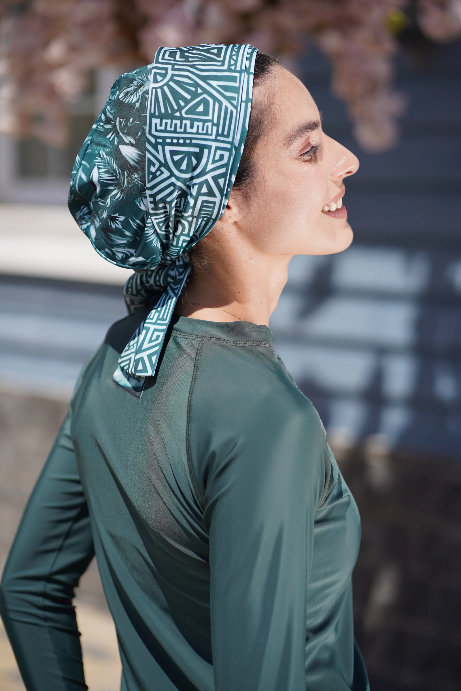 Sage turban