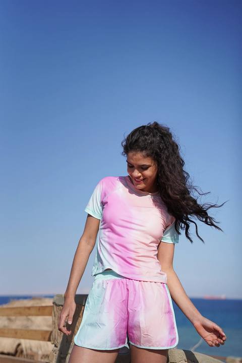 Halo Short-sleeve Set
