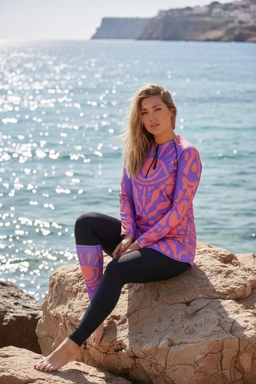 Golden Eye Long Rashguard