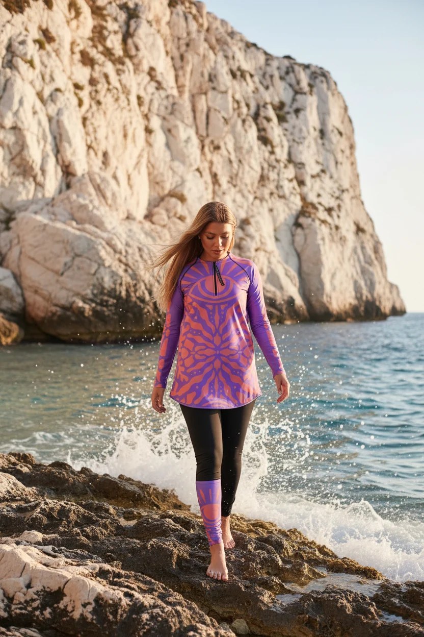 Golden Eye Long Rashguard