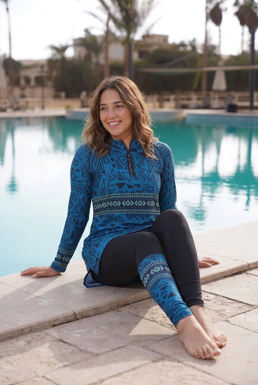 Boho Hemline Long Rashguard