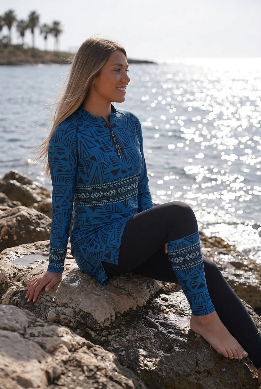 Boho Hemline Long Rashguard